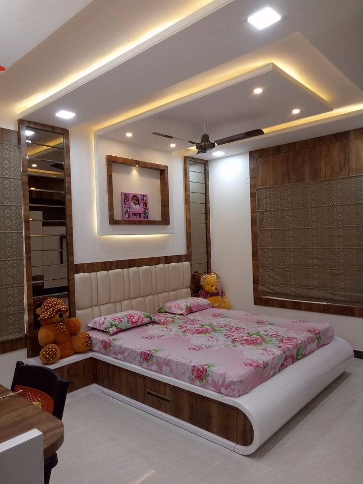 Gypsum ceiling designs for small bedrooms