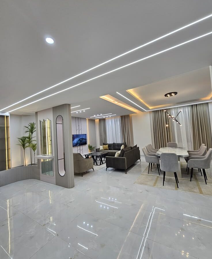 Modern Gypsum Ceiling Designs for Sitting Rooms