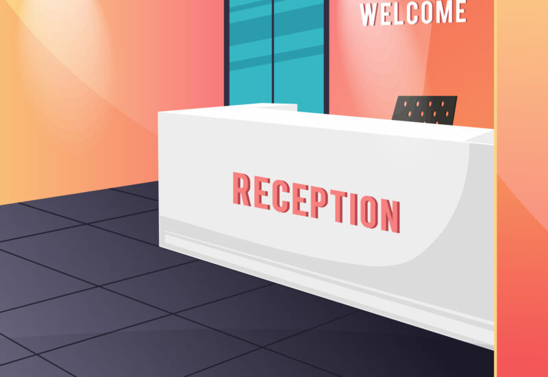 Suimas Interiors Office Reception Branding for Offices